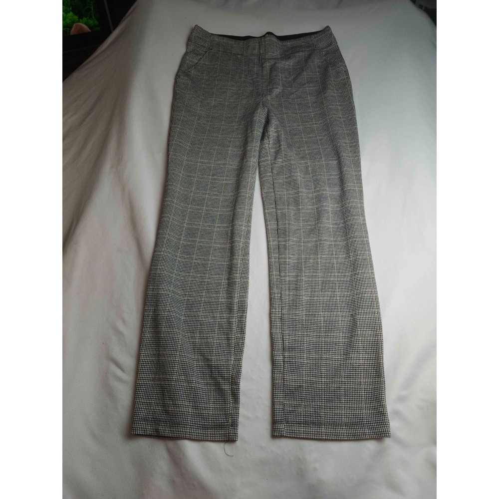 Max Studio Pants Womens XL Houndstooth Preppy Parisian Academia Office Siren